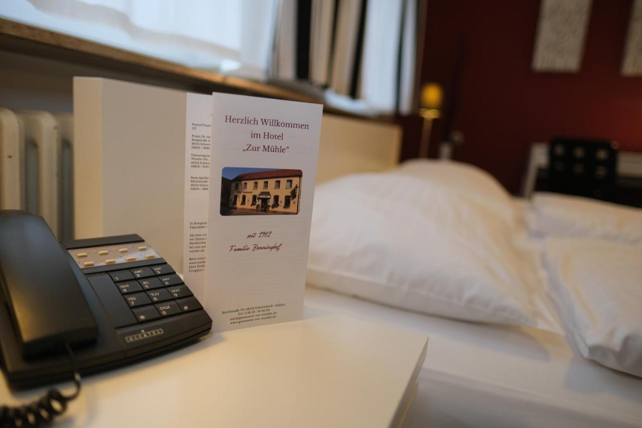 Hotel-Restaurant Zur Muehle Schermbeck Eksteriør billede
